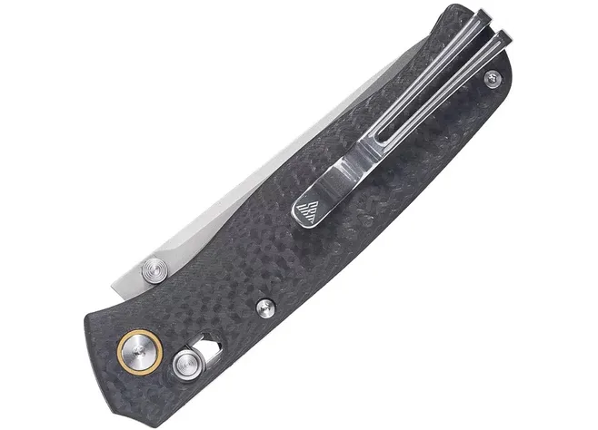Ніж SRM Medal 255L-CB2, Carbon Fiber, Laminated 140Cr steel Фото 3